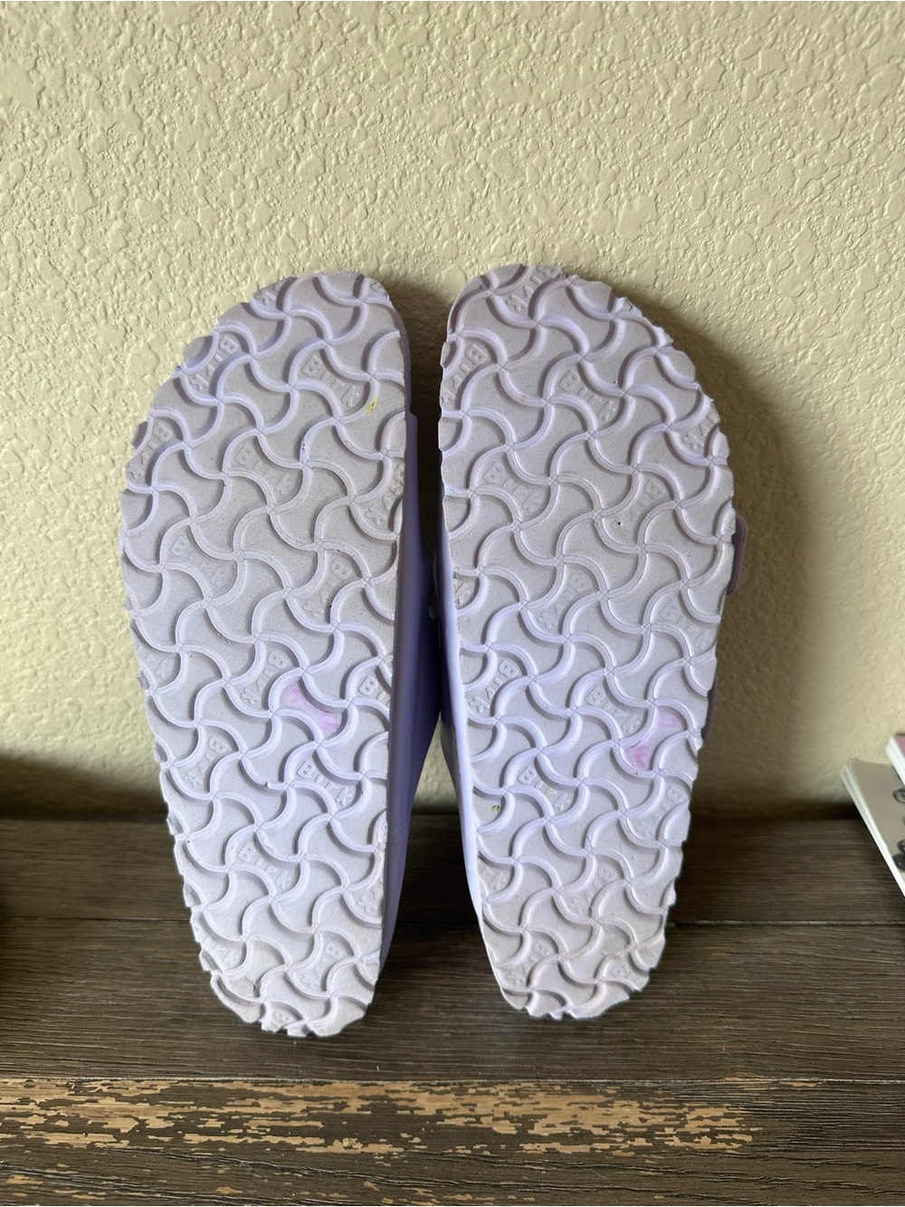 Light purple Birkenstock slides - Picture 4 of 6